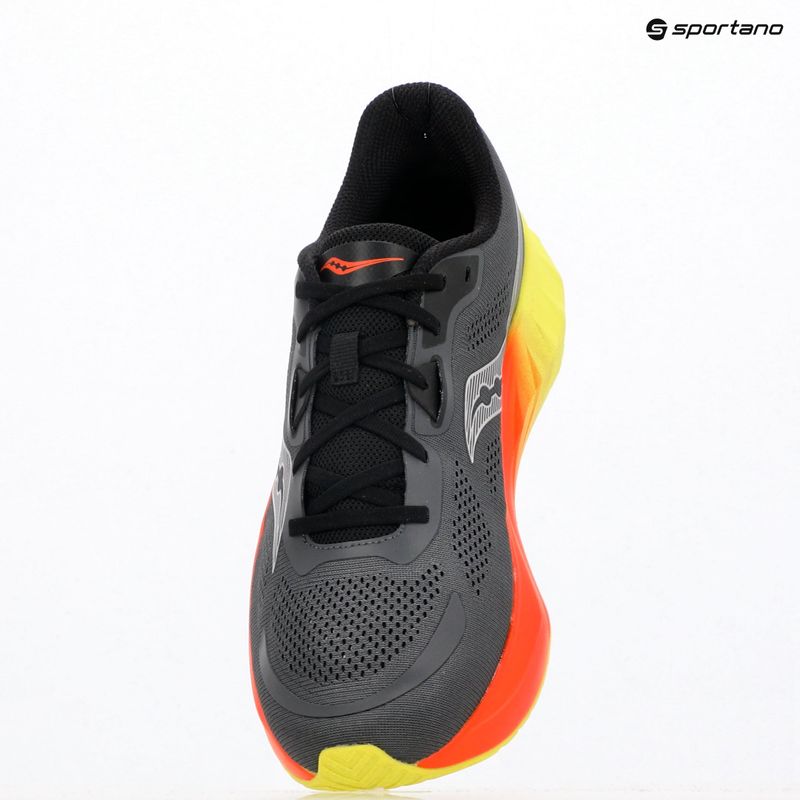 Scarpe da corsa da uomo Saucony Tide 2 shadow/citron 3