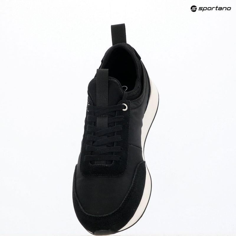 Scarpe da uomo Calvin Klein YM0YM01414 Retro Runner Sock Laceup Mix Mat ck black 9