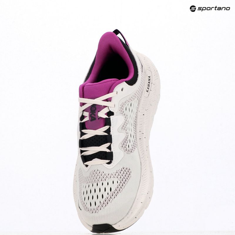 Scarpe da corsa donna HOKA Kawana 2 white/wildflower 16