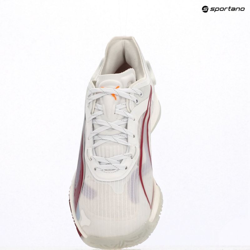 Scarpe da donna PUMA Accelerate NITRO SQD 4 Puma White/Berry/Lilac Crush/Haute Tropic/Heat Fire 9