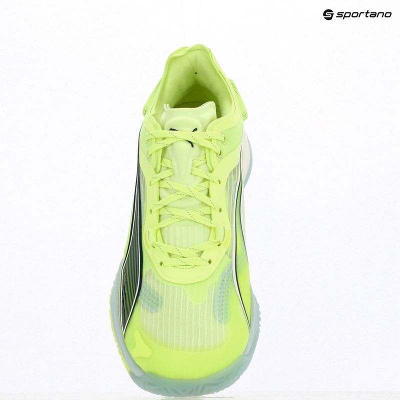 Scarpe PUMA Accelerate NITRO SQD 4 puma fizzy light/green terrain/puma white/puma silver 9
