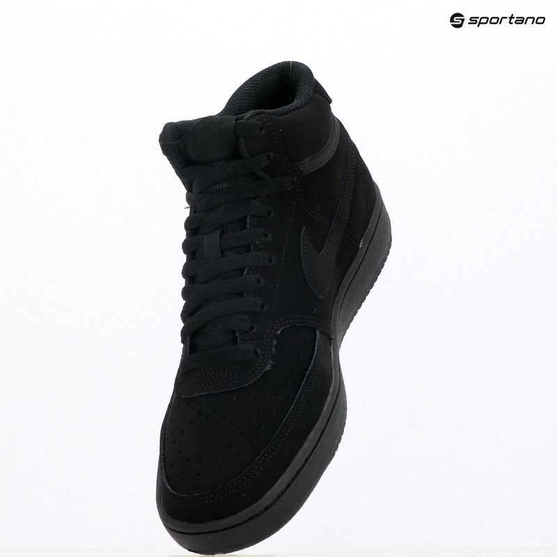 Scarpe uomo Nike Court Vision Mid black/black/black 17