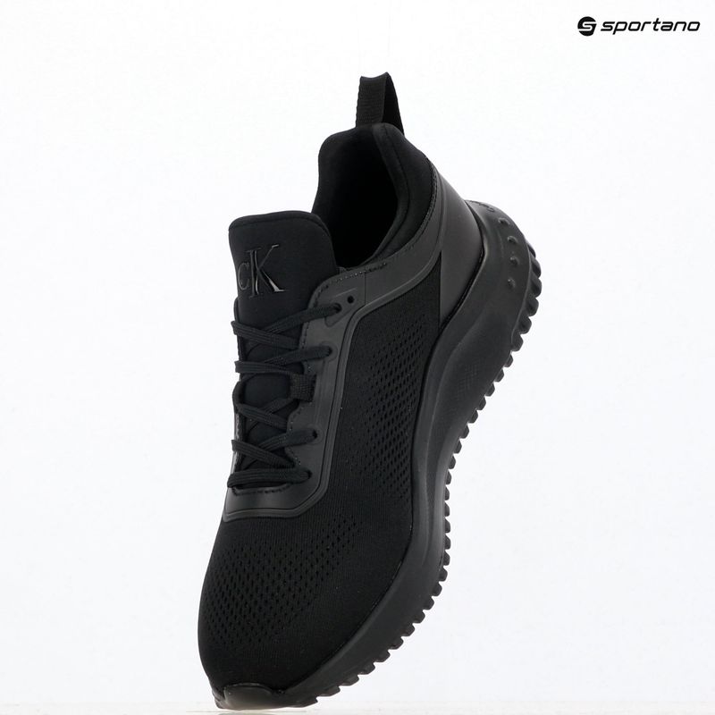 Scarpe da uomo Calvin Klein YM0YM01386 Eva Runner Sock Mix triple black 9