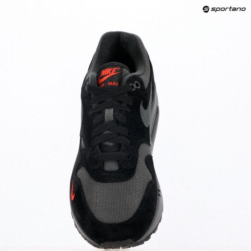 Scarpe da uomo Nike Air Max 1 black/university red/anthracite 11