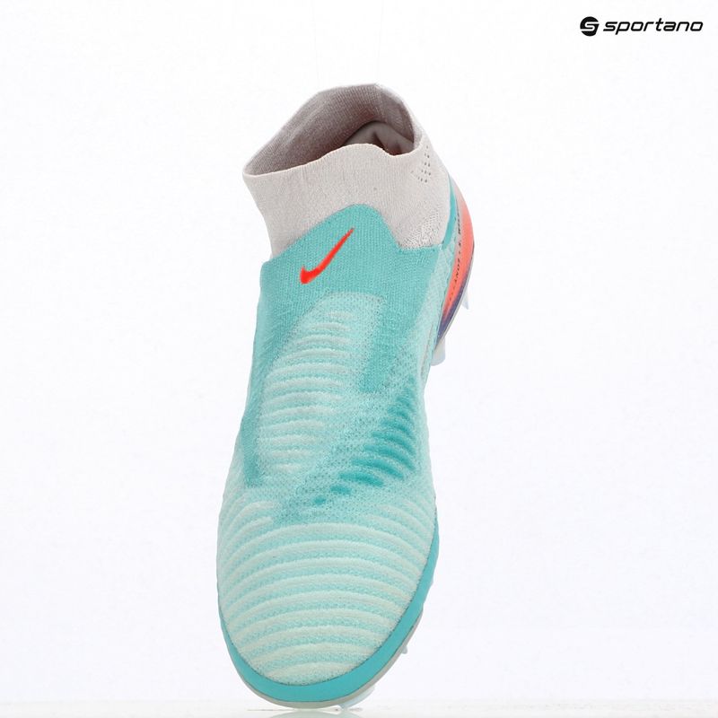 Scarpe da calcio uomo Nike United Phantom 6 High Elite FG pistachio frost/hyper orange 9
