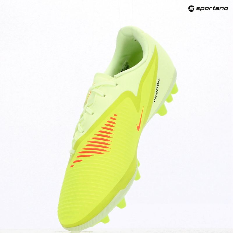 Scarpe da calcio uomo Nike Phantom 6 Low Academy AG Hyper Crimson/Limelight/Black 12
