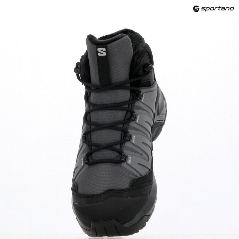 Scarpe da trekking da uomo Salomon X-Adventure Coldrush WP asfalto / nero / lega 9