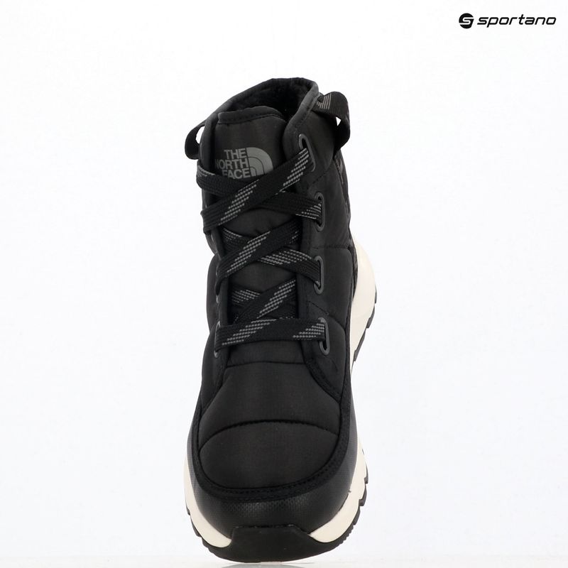 Stivali da neve da donna The North Face Thermoball Lace Up Luxe Wp black/asphalt grey 10
