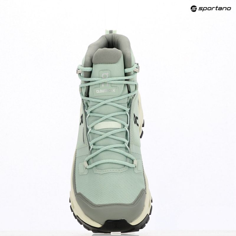 Scarpe da trekking da donna On Cloudrock Mid Waterproof mineral/aloe 9