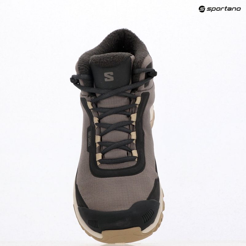 Scarpe da trekking da donna Salomon Shelter WP plum kitten/phantom/desert tan 9