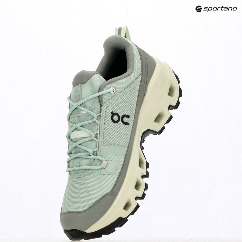 Scarpe da trekking da donna On Cloudrock Low Waterproof mineral/aloe 9