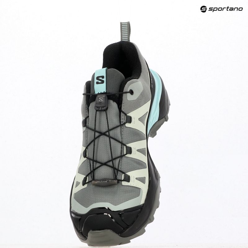 Scarpe da trekking da donna Salomon X Ultra 360 GTX Sedona salvia/nero/schiuma di mare 11
