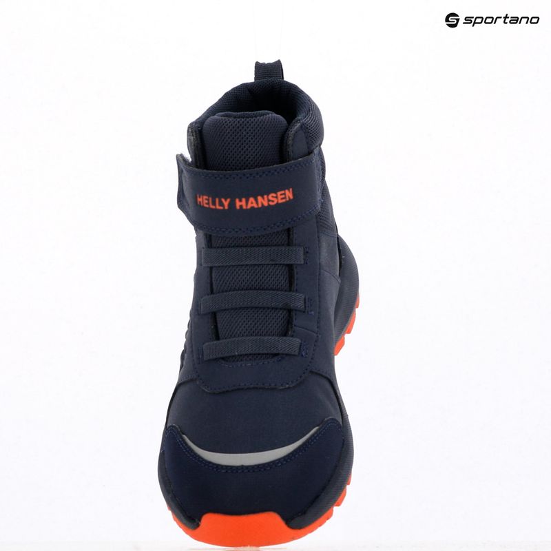 Helly Hansen Jk Shelter HellyTech, stivali da neve per bambini, navy/ciliegia. 15