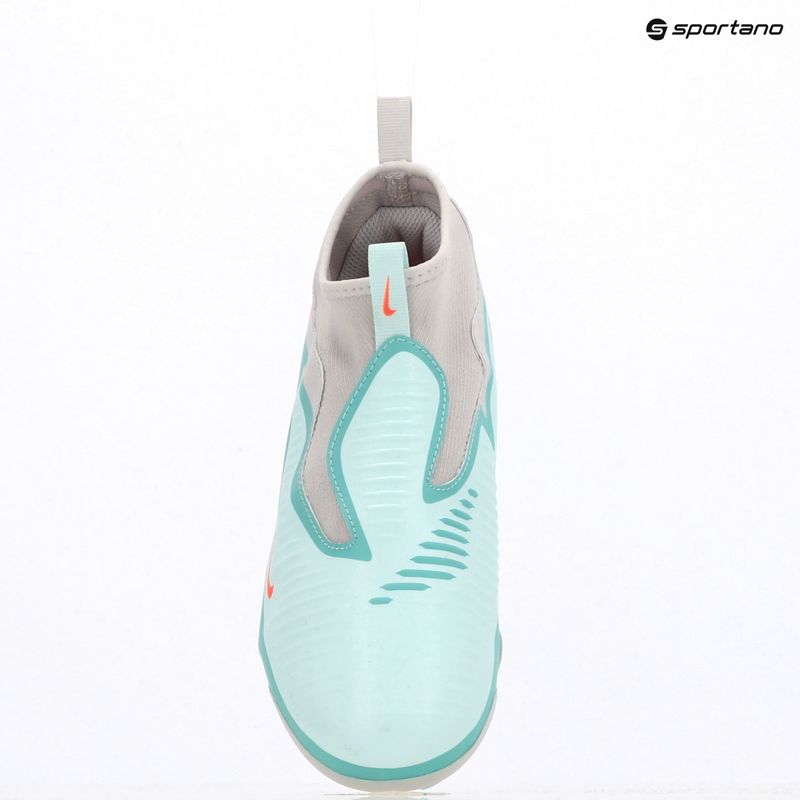 Scarpe da calcio junior Nike United Phantom 6 High Academy Jr FG/MG pistachio frost/hyper orange 9