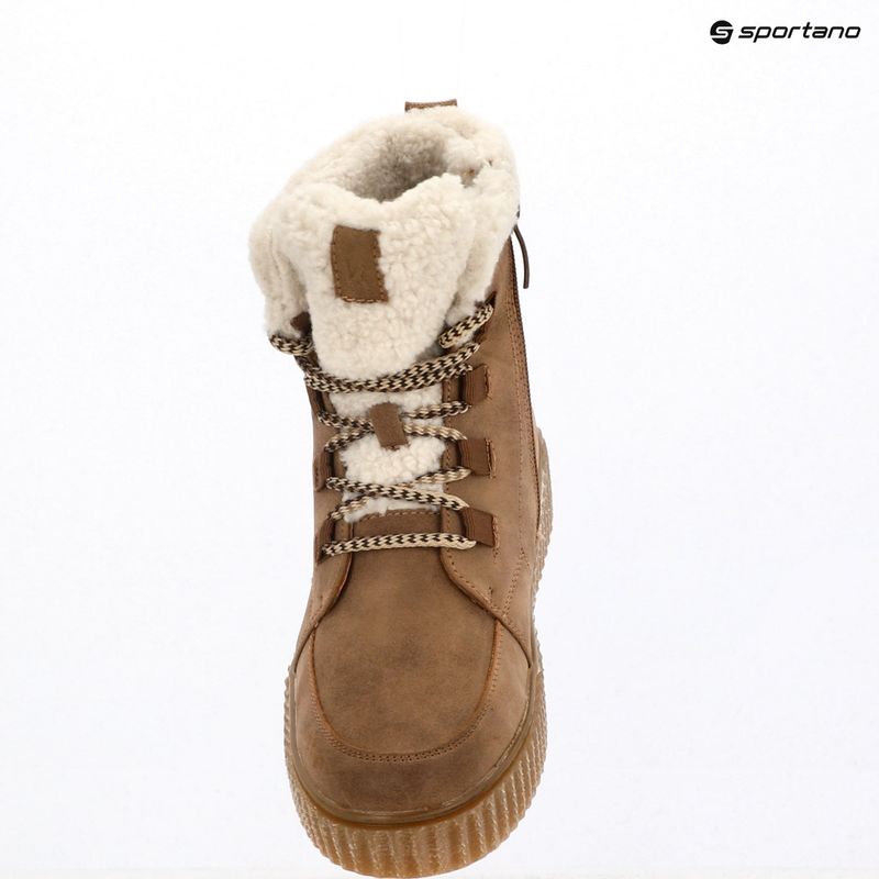 Stivali da neve per bambini Kimberfeel Rebby cognac 9