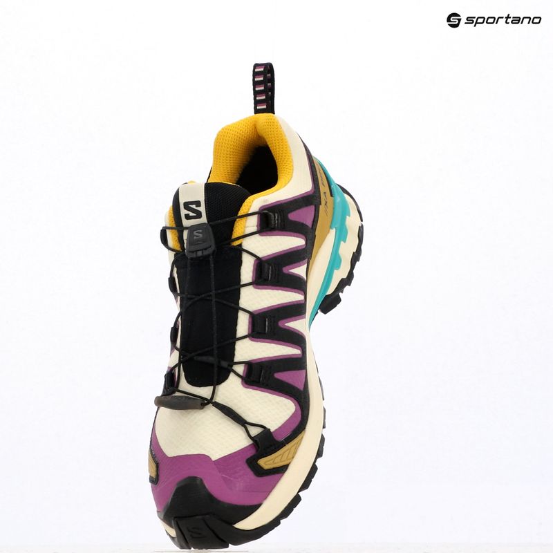 Scarpe da corsa da donna Salomon XA PRO 3D V9 GTX giallo trasparente/nero/cascata 15