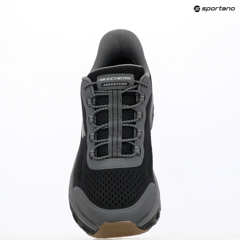 SKECHERS scarpe da uomo Glide-Step Sole Glover Peak nero/carbonio 9