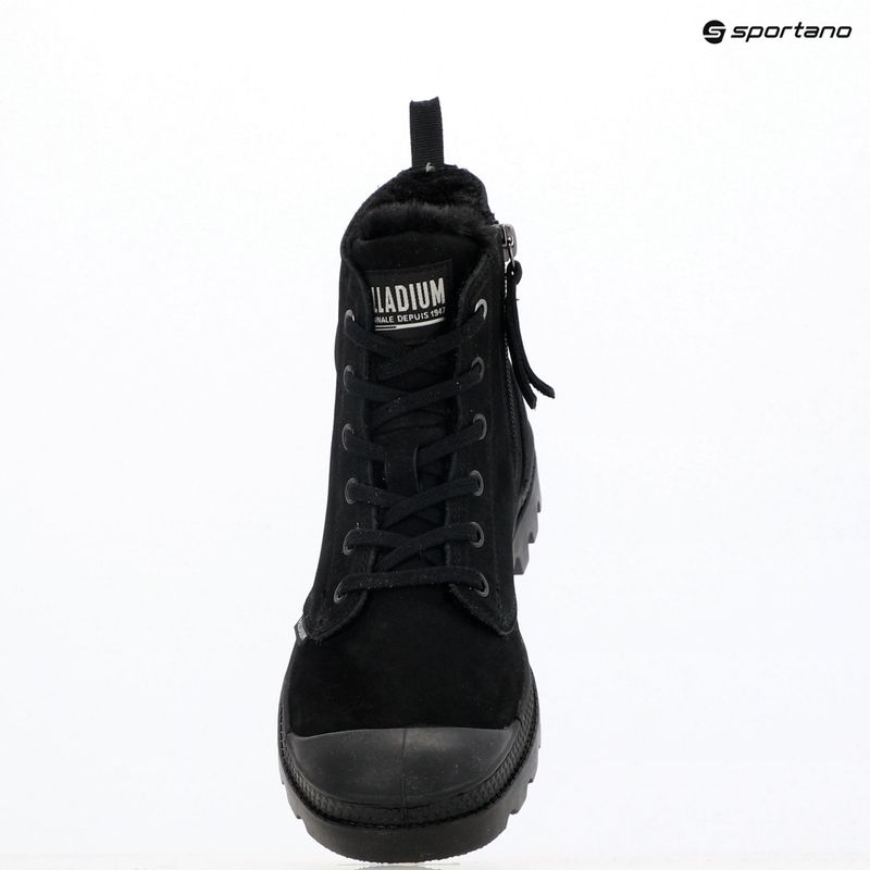 Stivali Palladium Pampa Hi Zip WL nero/nero da donna 9