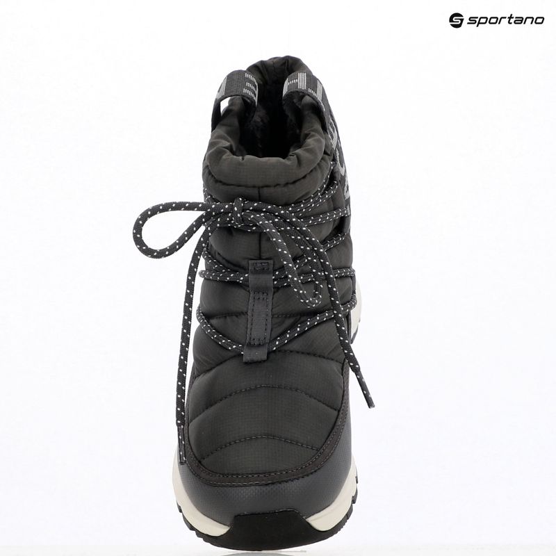 Doposci donna The North Face Thermoball Lace Up WP anthracite grey/white ash 10