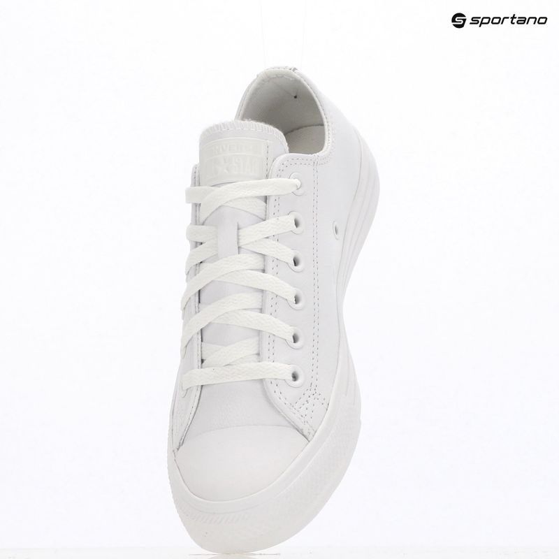 Sneakers Converse Chuck Taylor All Star Leather white mono 9