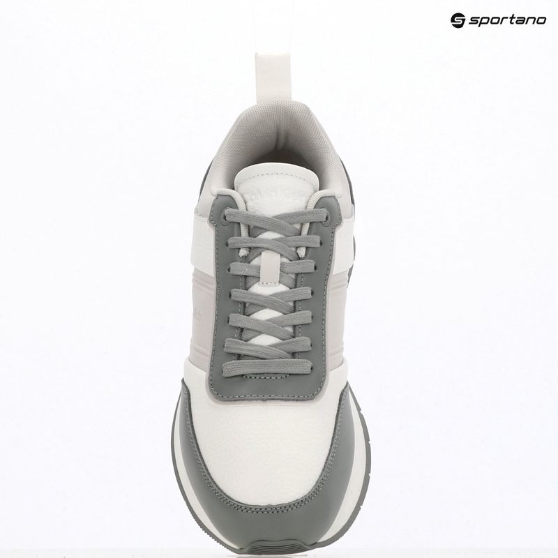 Scarpe da uomo Calvin Klein HM0HM01897 Low Prof Runn Laceup Tape grey mix 9