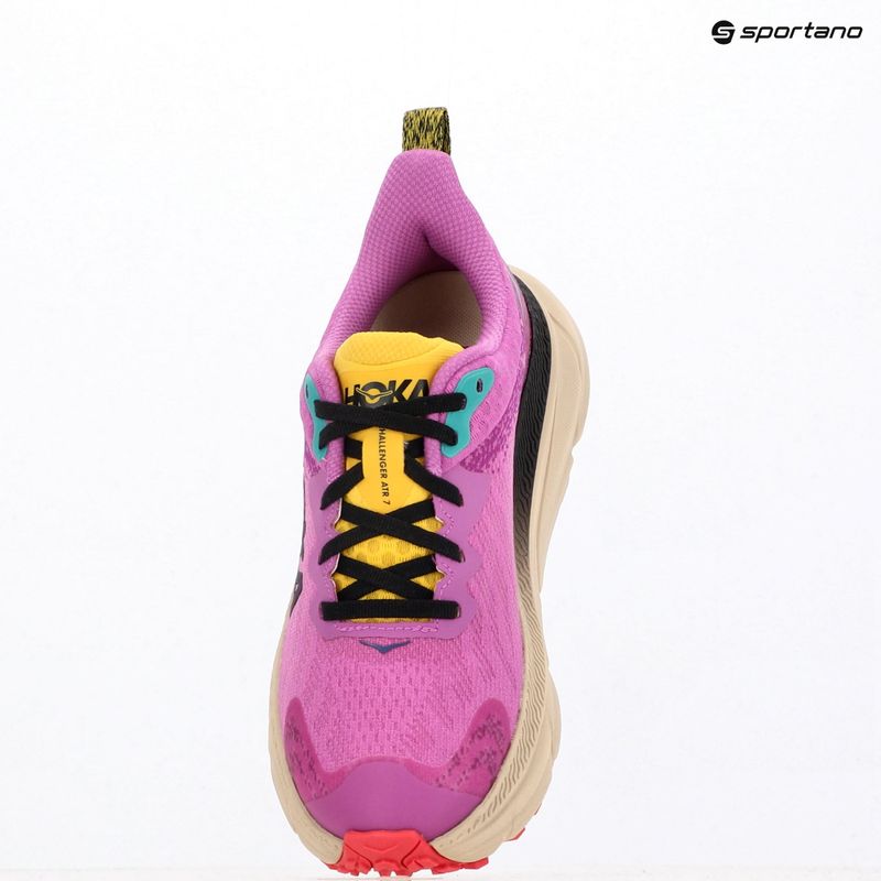 Scarpe da corsa da donna HOKA Challenger 7 GTX superbloom/ farina d'avena 18