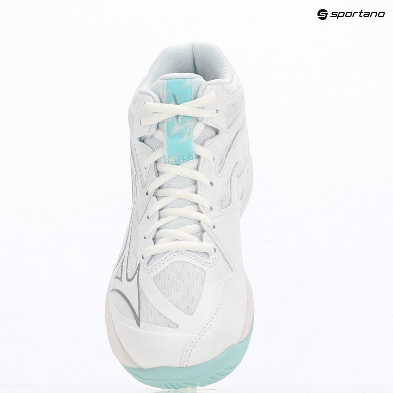 Scarpe da volley donna Mizuno Thunder Blade Z Mid white/blue tint 15