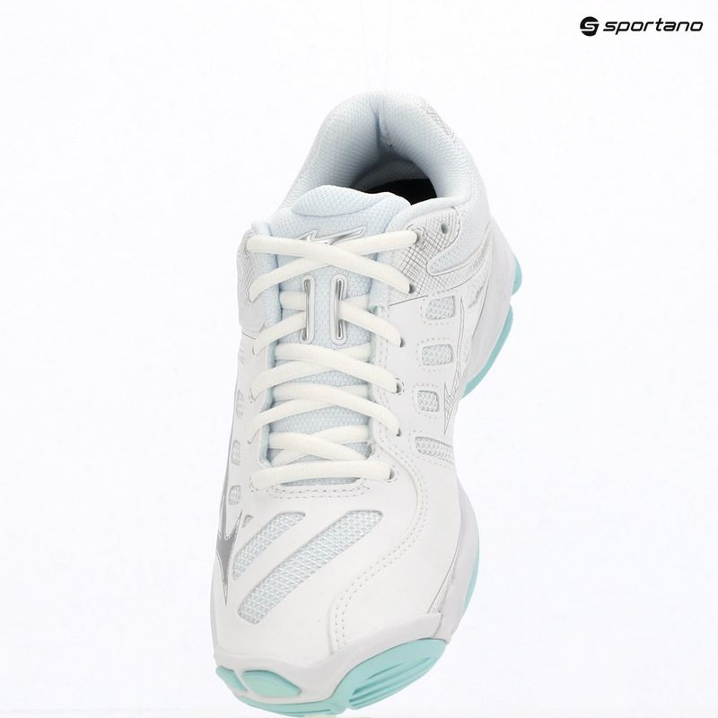 Scarpe da pallavolo donna Mizuno Wave Voltage 2 white/blue tint 14