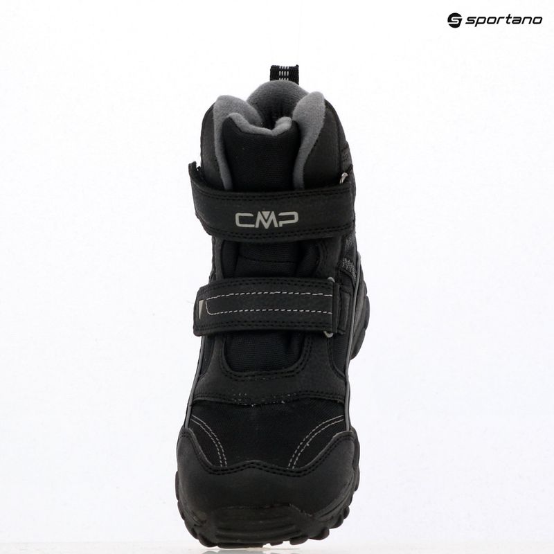 Stivali da neve per bambini CMP Pyry Snowboots Wp black/titanium 9
