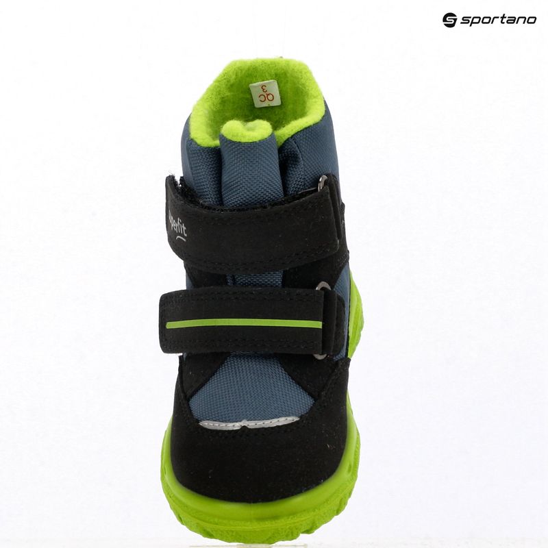 Scarpe Superfit da bambino Husky 1 nero/verde chiaro 9