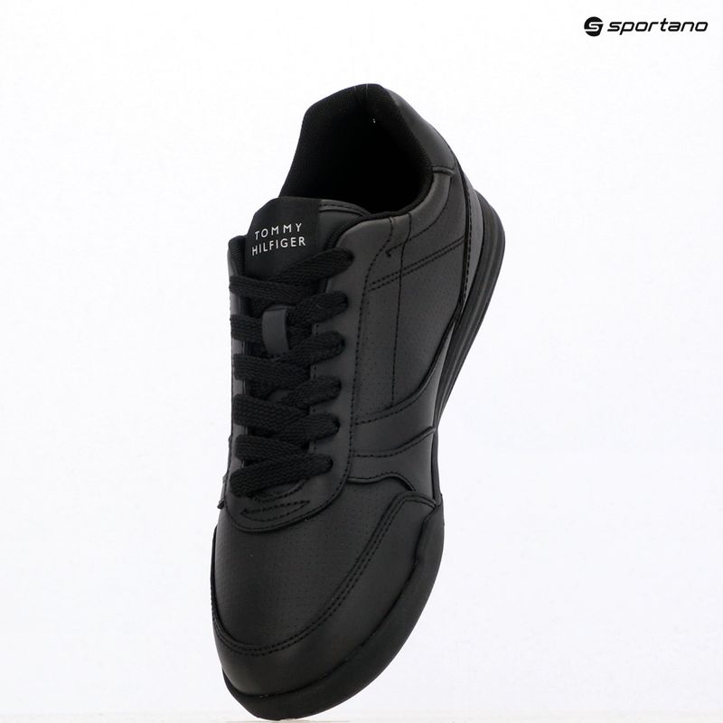 Scarpe da uomo Tommy Hilfiger Lopro Cup Lather black 9
