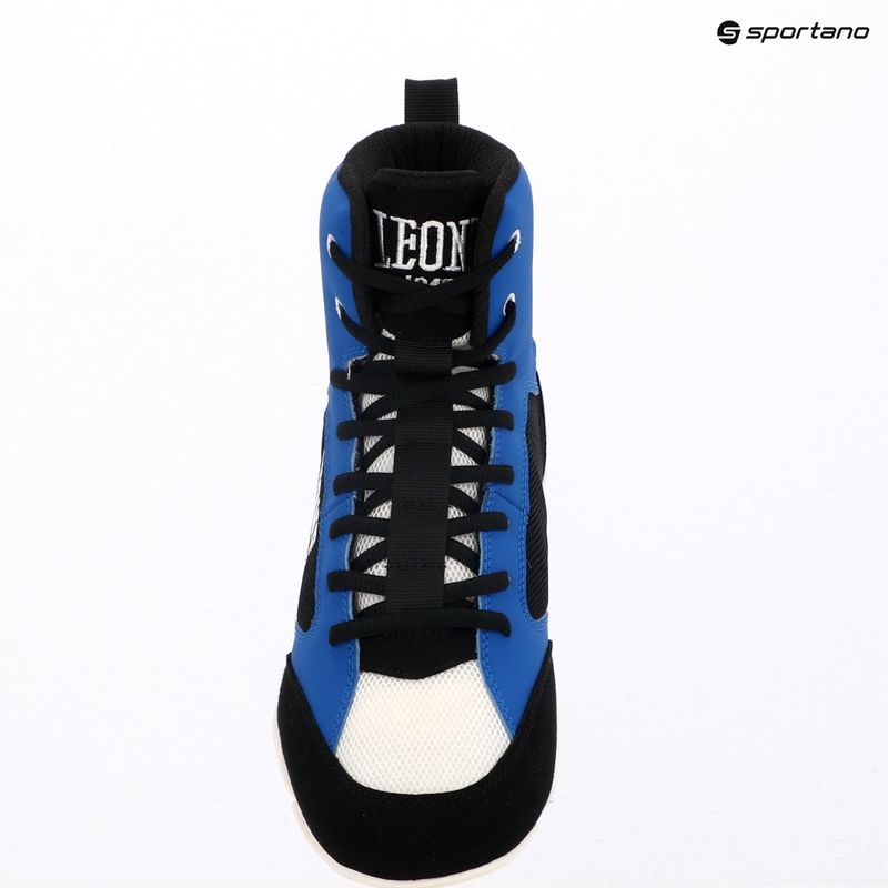 Scarpe da boxe LEONE 1947 Premium Boxing blue/pink/blue/red 18
