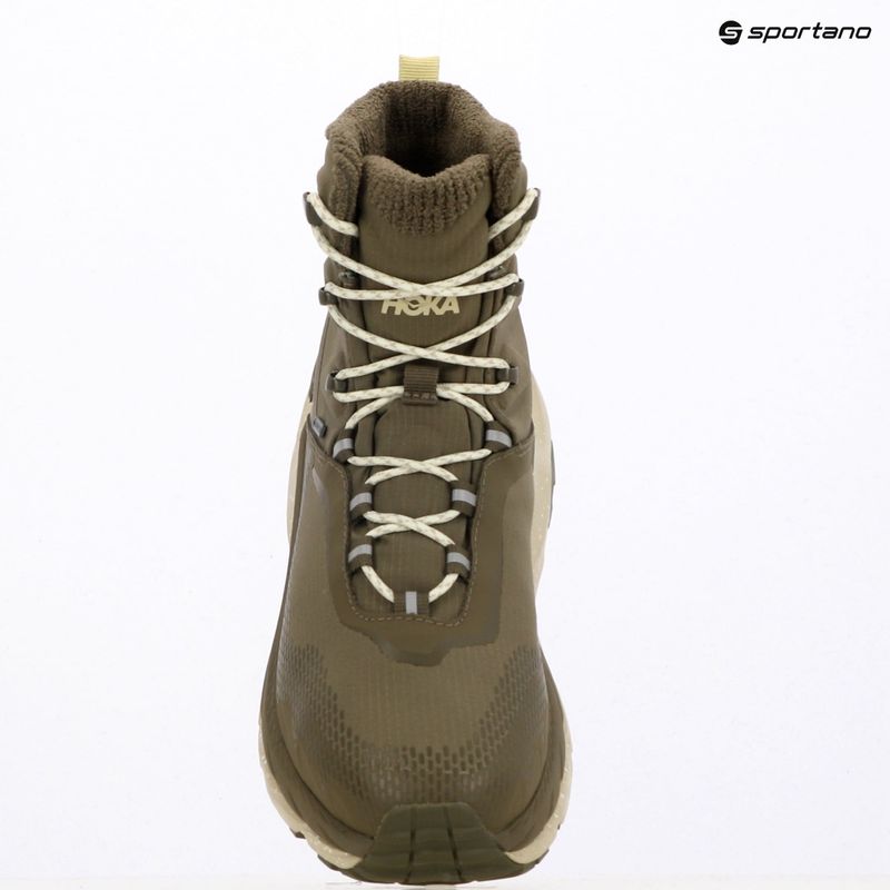 Scarpe da trekking da uomo HOKA Kaha 2 Frost GTX olive antico/fungo ostrica 17