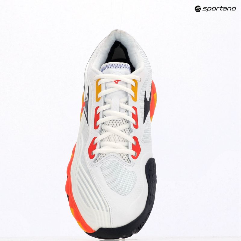 Scarpe da tennis Mizuno Wave Enforce Tour 6 AC white/fiery coral 2/citrus 12
