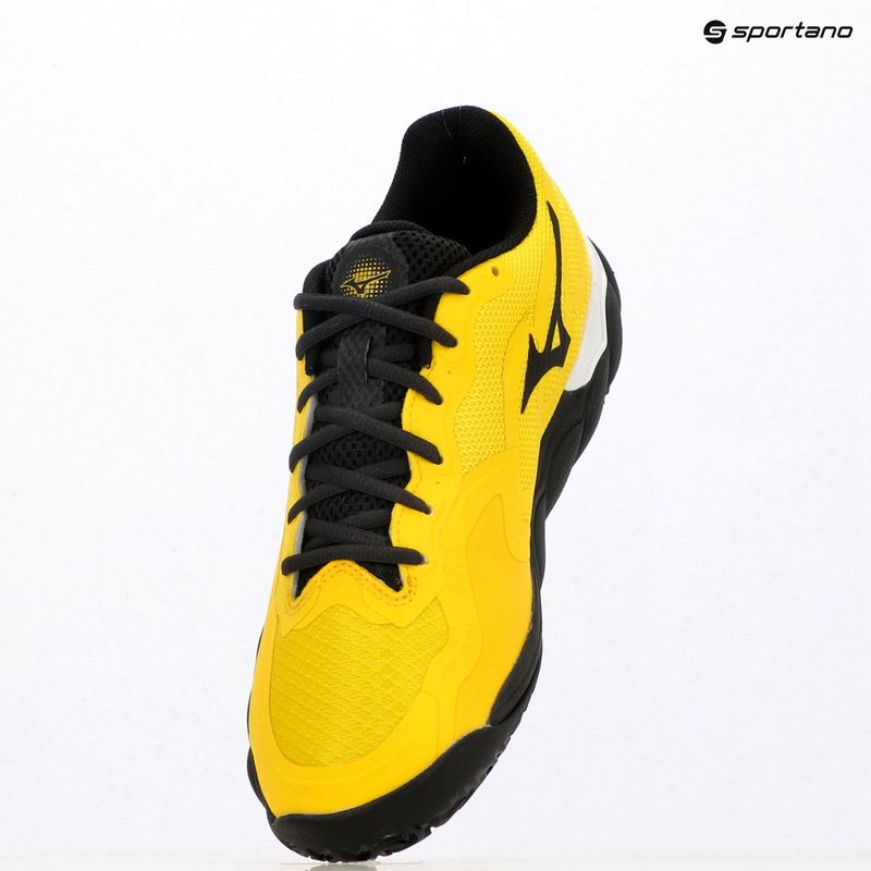 Scarpe da padel Mizuno Wave Enforce Court Padel Vibrant yellow/black/black sand 12