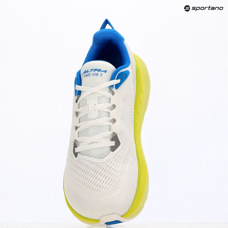 Scarpe da running uomo Altra FWD Via 2 white/lime 16