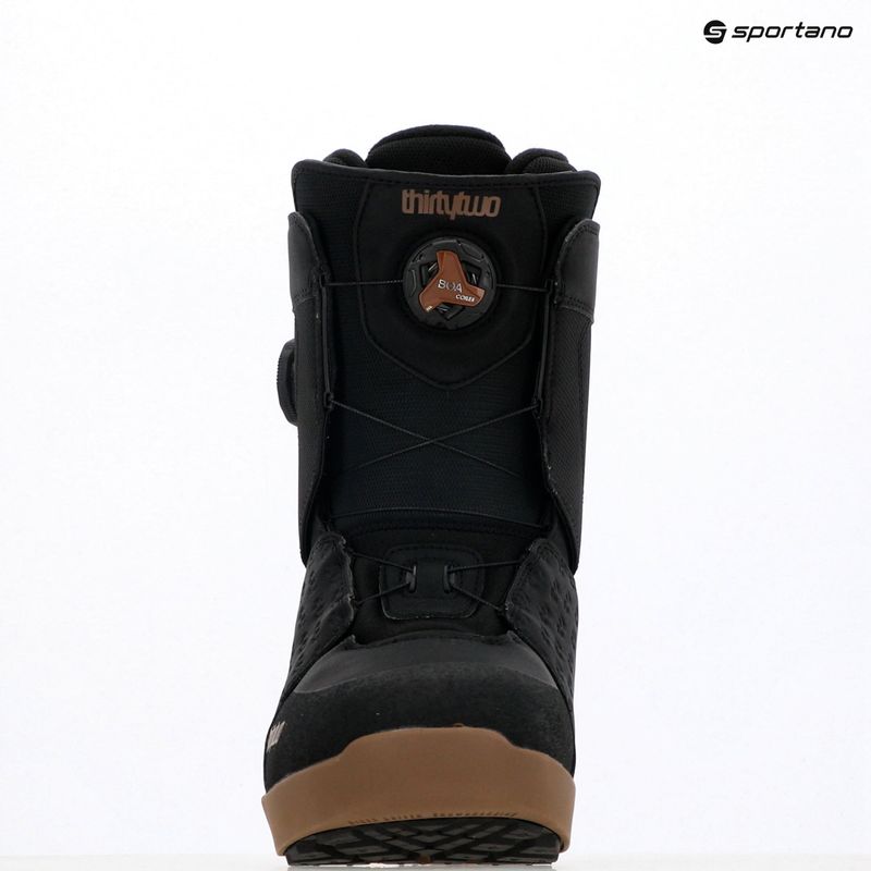 Scarponi da snowboard uomo ThirtyTwo Lashed Double Boa ʼ25 black/gum 11