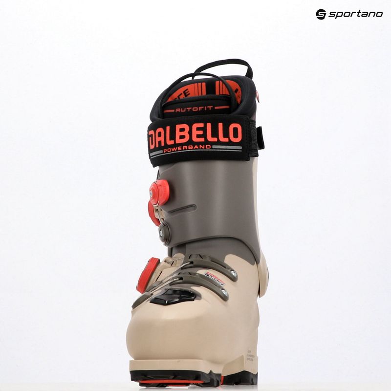 Scarponi da sci uomo Dalbello Veloce Space 130 Dual ecru/stone grey 17