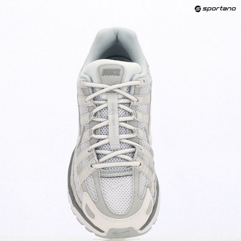 Scarpe da donna Nike P-6000 metallic summit white/pure platinum/white 11