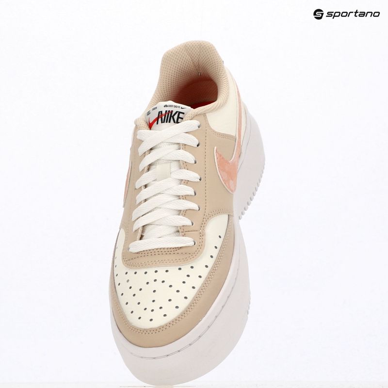 Scarpe da donna Nike Court Vision Alta sail/white/sanddrift/arctic orange 11
