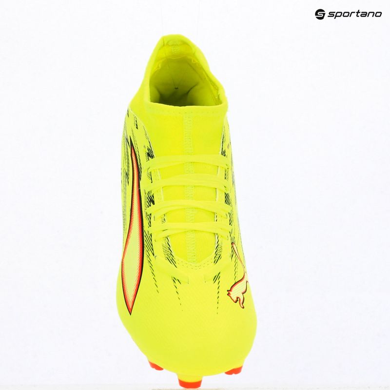 Scarpe da calcio PUMA Ultra 6 Play+ FG/AG yellow alert/puma black/glowing red/lime squeeze 9