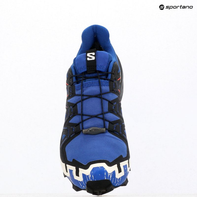 Scarpe da corsa Salomon Speedcross 6 GTX surf the web/fiery red/white 9