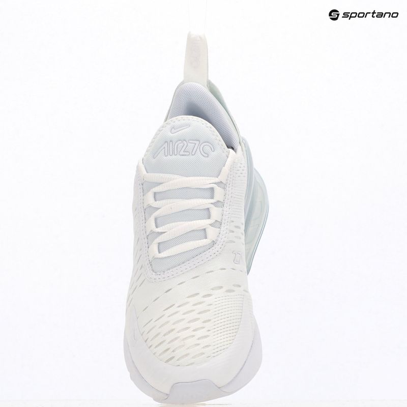 Scarpe Nike Air Max 270 white/metallic silver/white 9