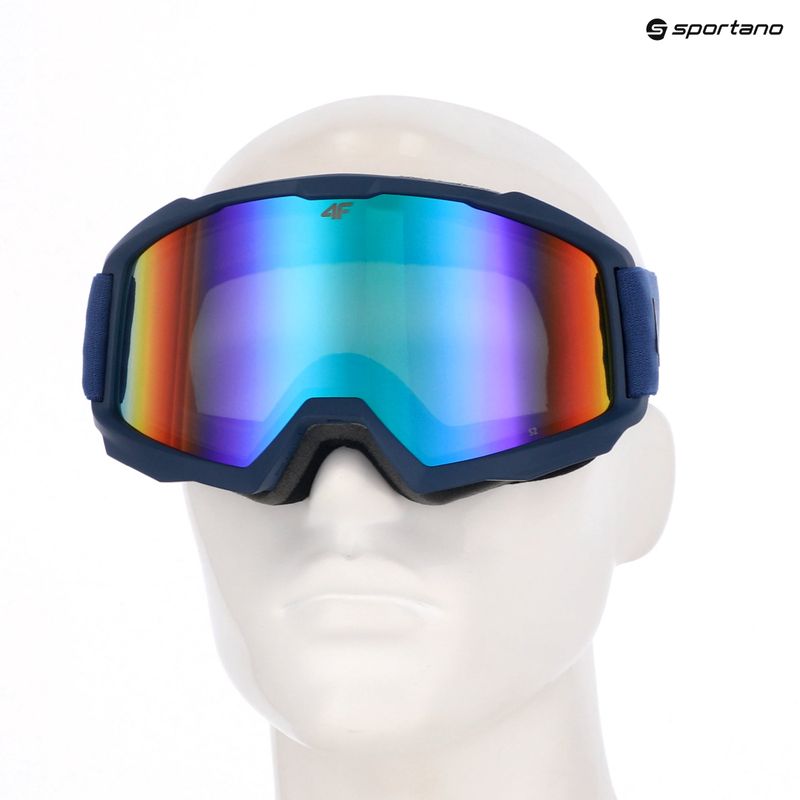 Maschera da sci 4F U053 dark blue 7