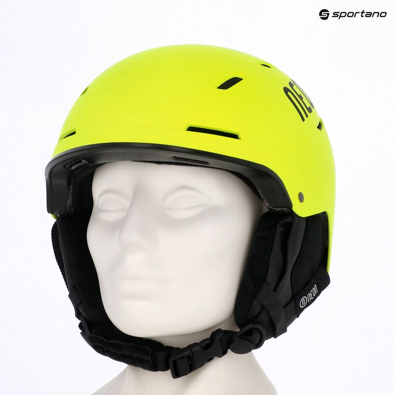 Casco da sci Neon Alpha yellow/black 11