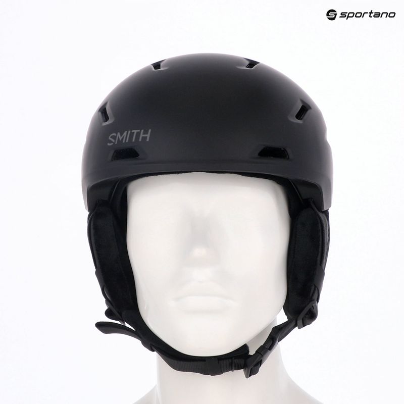 Casco da sci Smith Descend MIPS matte black 5