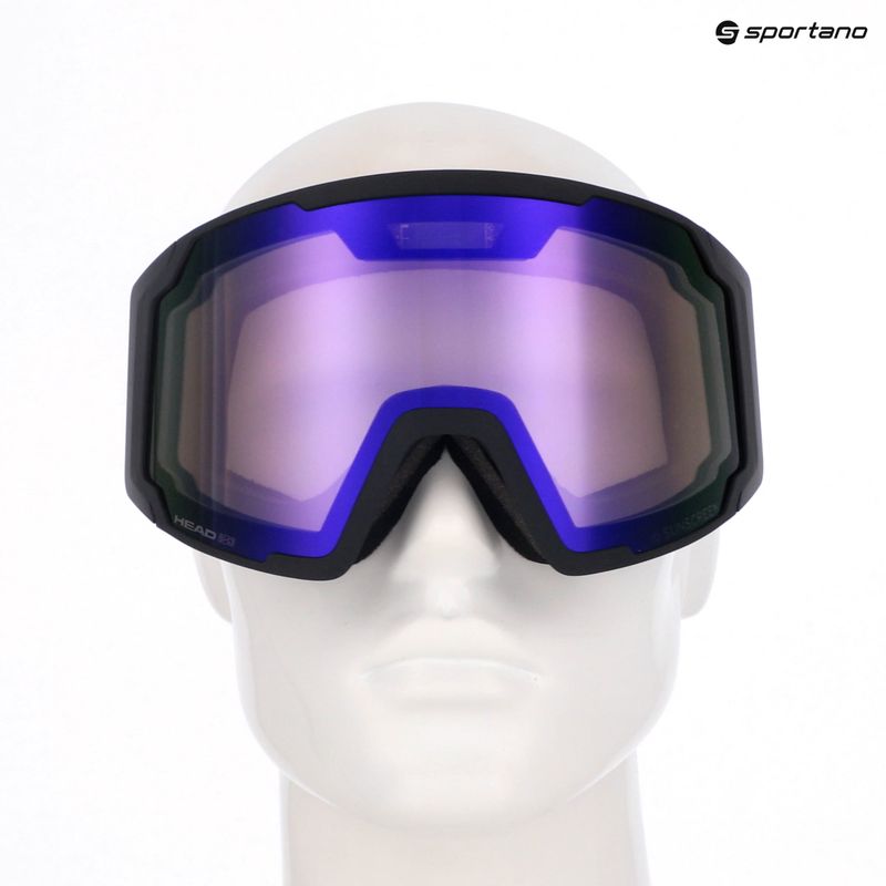 Occhiali da sci HEAD Neves Sunscreen nero/blu 13