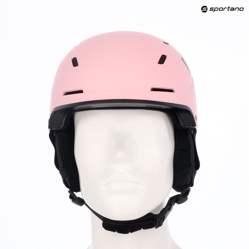 Casco da sci Neon Alpha light pink/black 3