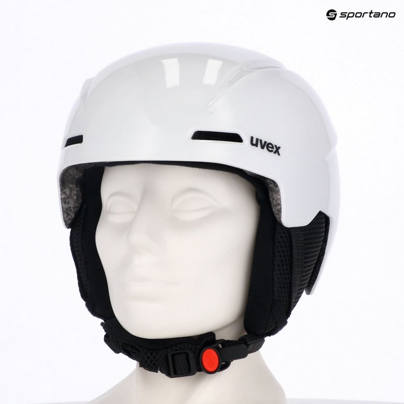 Casco da sci per bambini UVEX Viti Bianco puro lucido 5