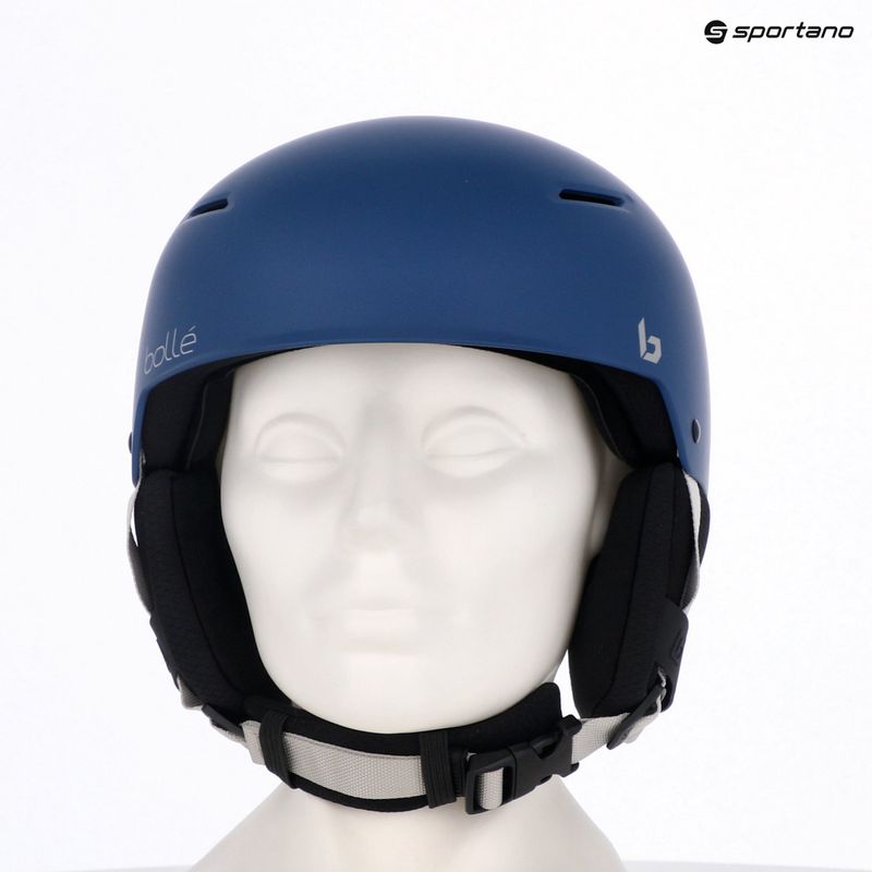 Casco da sci junior Bollé Keystone Youth matte blue 3
